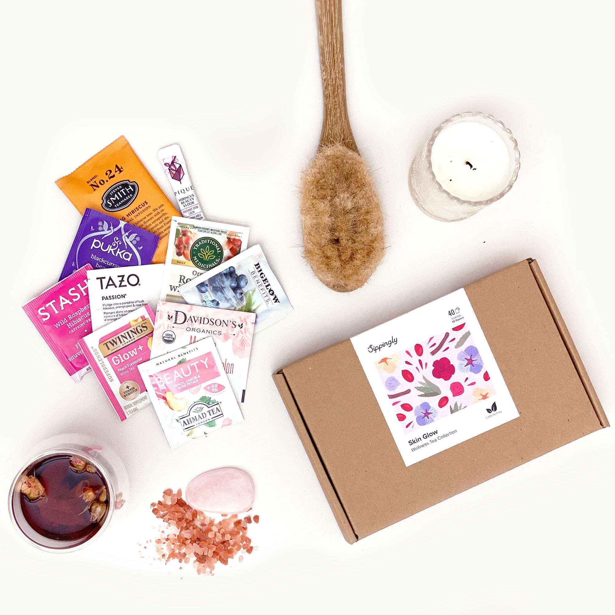 Skin Glow Hibiscus Rose Hips Tea Discovery Box
