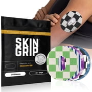 Skin Grip Dexcom G6 Patches - 10 Pack, Waterproof CGM Glucose Monitor Adhesive Covers, Durable Long-Lasting Sensor Patches - Classics