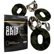 Skin Grip Dexcom G6 Patches - 20 Pack, Waterproof CGM Glucose Monitor Adhesive Covers, Durable Long-Lasting Sensor Patches - Camo