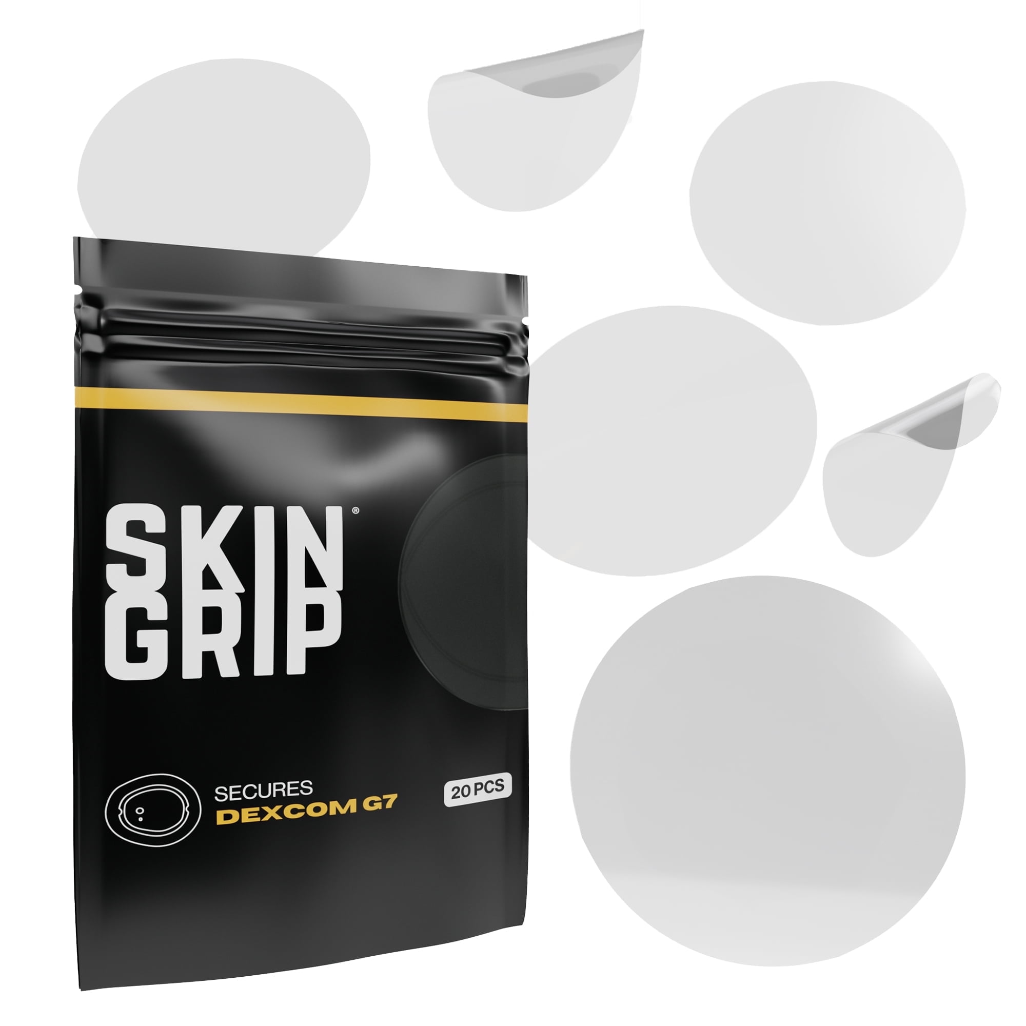 【AAKE】(5oz) CHECK PATCH CROP PADDING Amazon.com: 20 Pack Waterproof Dexcom G7 & Stelo Over