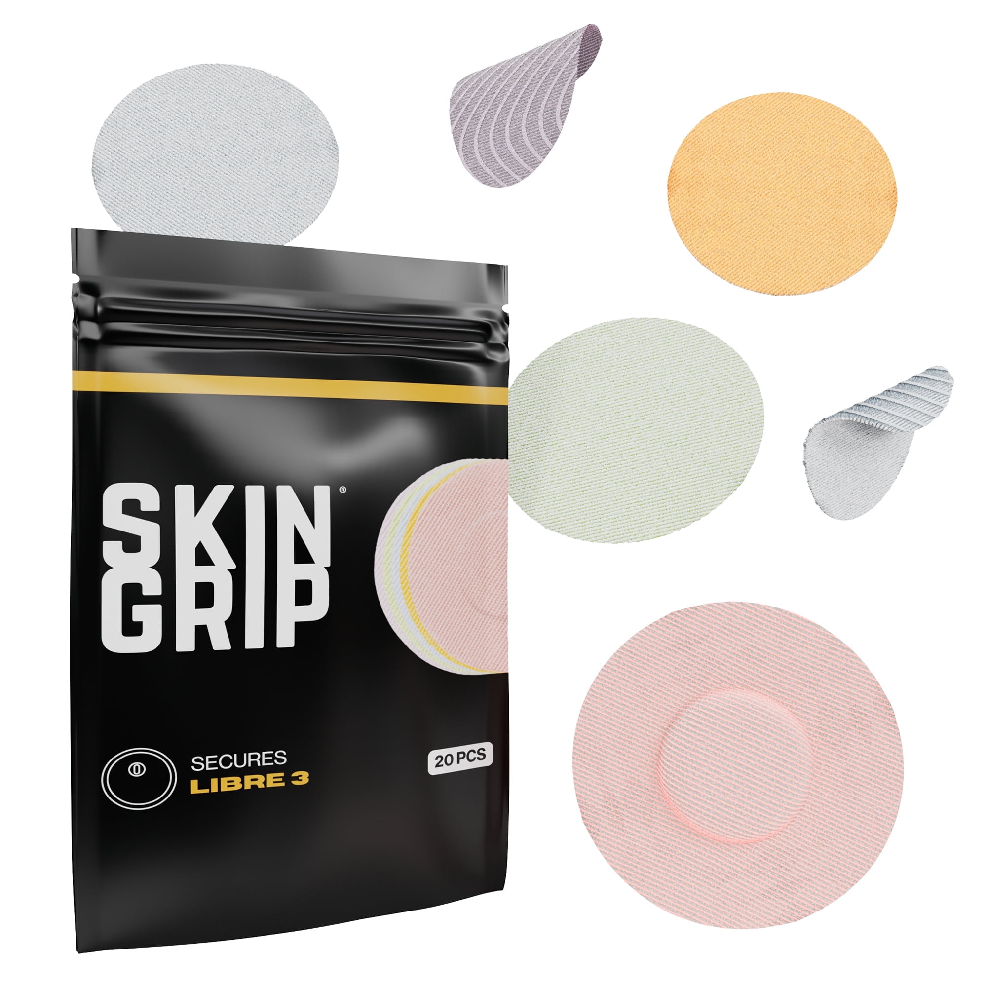 Curated visual reference: Picture Idea: Skin Grip Freestyle Libre 3 Patches 20 Pack Waterproof Cgm