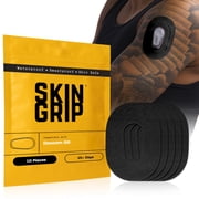 Skin Grip MAX Adhesive Patches Compatible with Dexcom G6 CGM, Non-Fraying Extreme Adhesive Medical Tape, Pre Cut CGM Senor Cover, Waterproof & Sweatproof, Strong Hold for 15+ Days, 10 Pack, Black