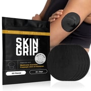 Skin Grip Medtronic Guardian 4 Sensor Patches   Pre-Cut Waterproof & Sweatproof Adhesive Tape   Long-Lasting, Skin-Friendly Continuous Glucose Monitor Overpatch - 20 Pack - Black