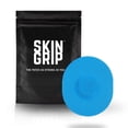 thumbnail image 1 of Skin Grip Medtronic Guardian 4 Sensor Patches – Pre-Cut Waterproof & Sweatproof Adhesive Tape – Long-Lasting, Skin-Friendly Continuous Glucose Monitor Overpatch - 20 Pack - Blue, 1 of 11