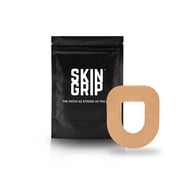 Skin Grip Omnipod Overpatches for Omnipod 5 & Dash – Waterproof, Sweatproof Adhesive Patches for Insulin Pump Protection – Pre-Cut Patches for Omnipod Devices – 20-Pack - Beige