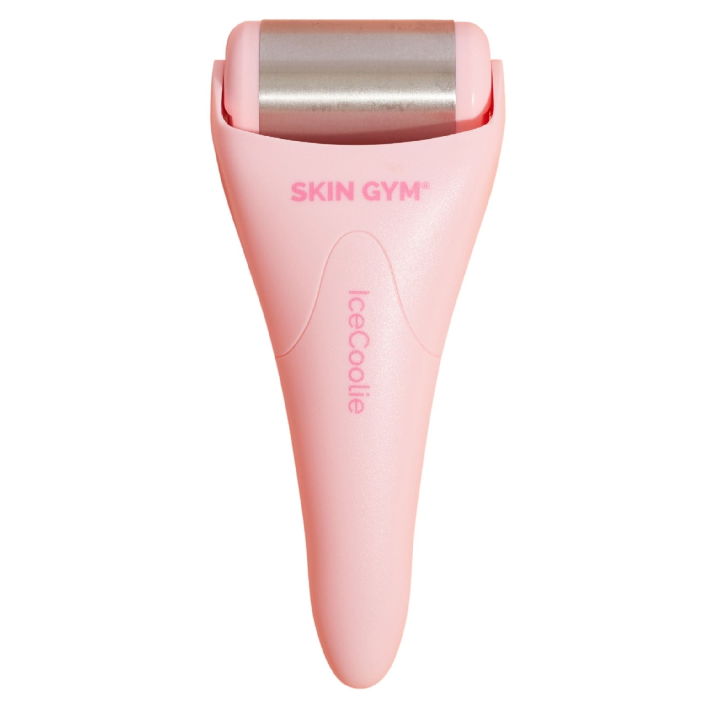 Skin Gym IceCool Ice Roller for De-puffing and Soothing Skin, Stainless Steel Barrel Roller Cryo-Therapy for Face, Neck, and Dcolletage