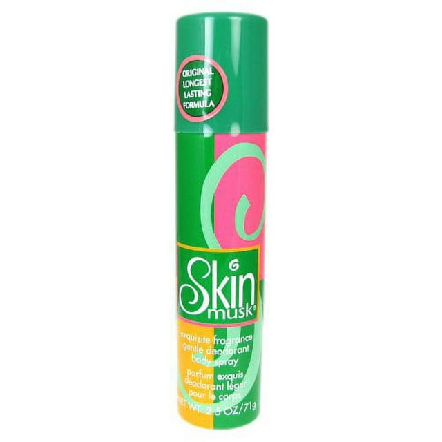 Skin Musk Deodorant Body Spray, 2.5 oz