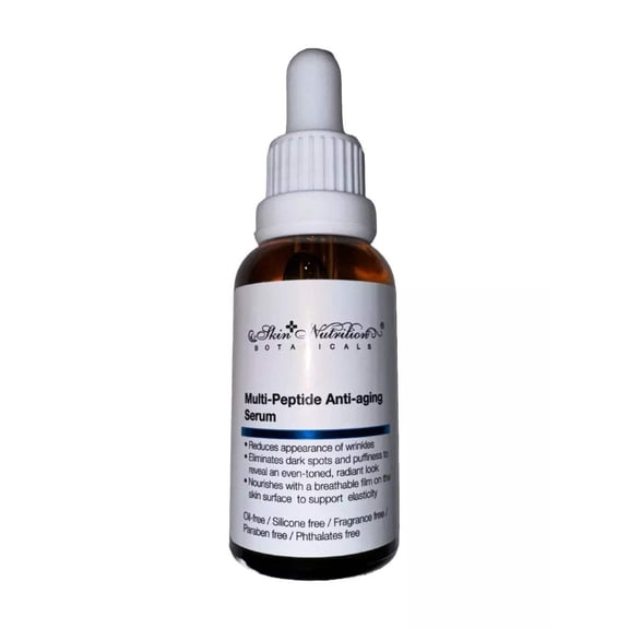 Skin Nutrition Botanicals - Multi-Peptide Anti-Aging Serum - Reduce Aging Signs