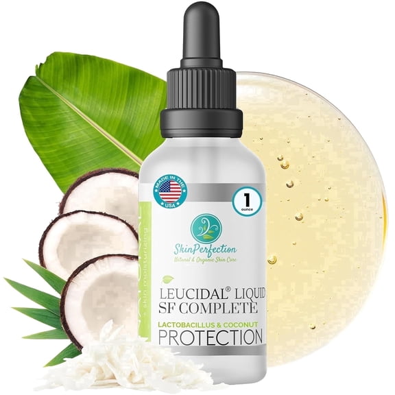 Skin Perfection Leucidal SF Complete Natural Preservative Alternative Ingredient for DIY Lotion Making and Cosmetic Formulations 1 oz