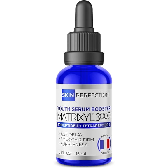 Skin Perfection Matrixyl 3000 Peptide Serum Booster, Palmitoyl Peptides, 0.5 oz