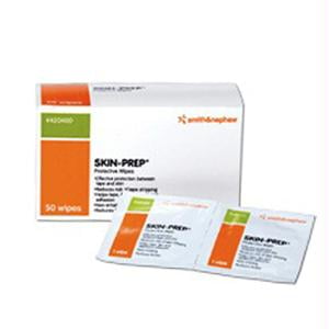 Skin-Prep Liquid Film Forming Protective Barrier Wipe, 2 Boxes of 50