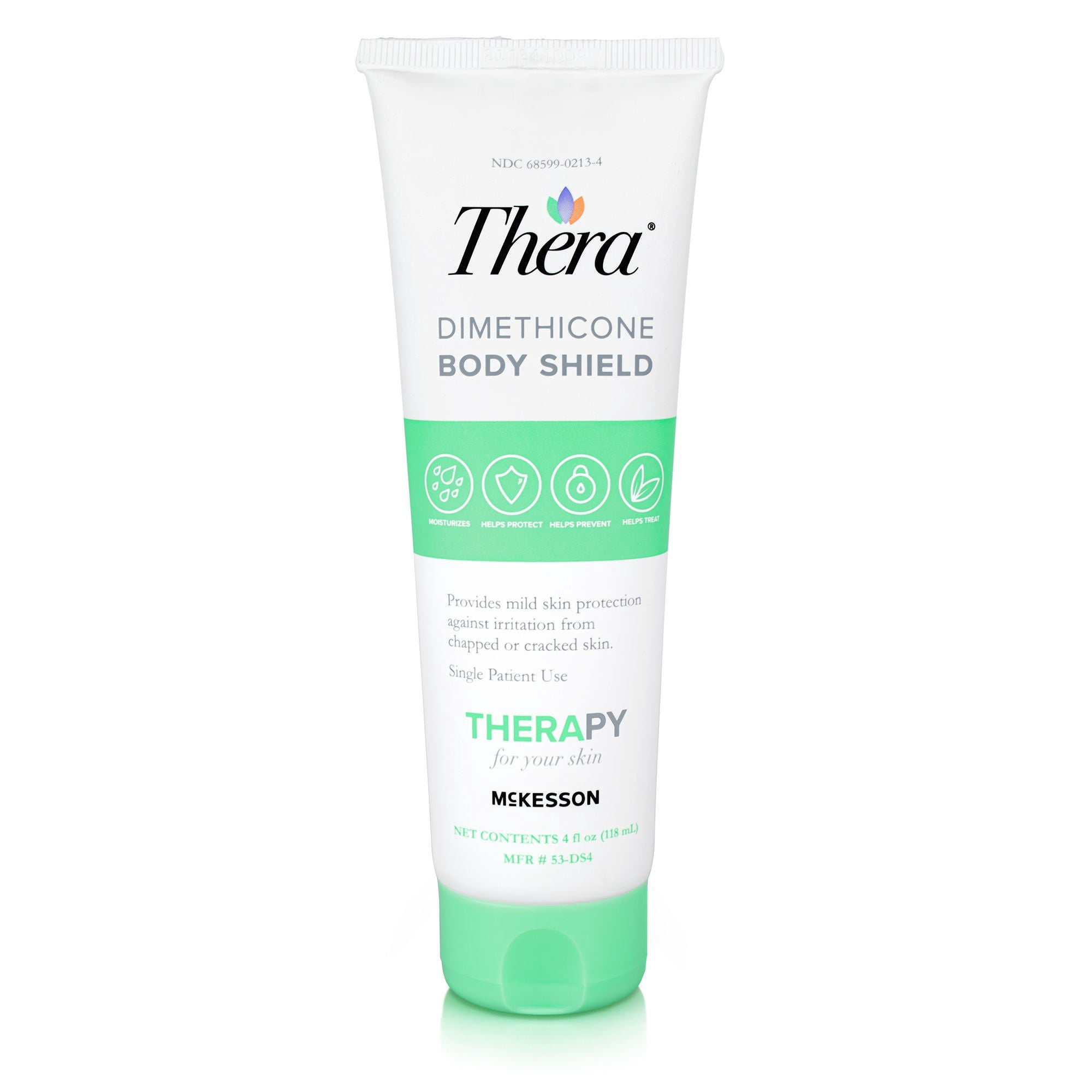 Skin Protectant Thera Dimethicone Body Shield 4 oz Tube Scented Cream -