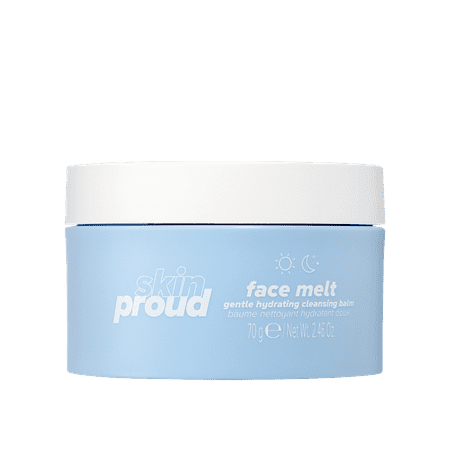 Skin Proud Face Melt Gentle Hydrating Cleansing Balm and Makeup Remover, All Skin Types, 2.46 Oz