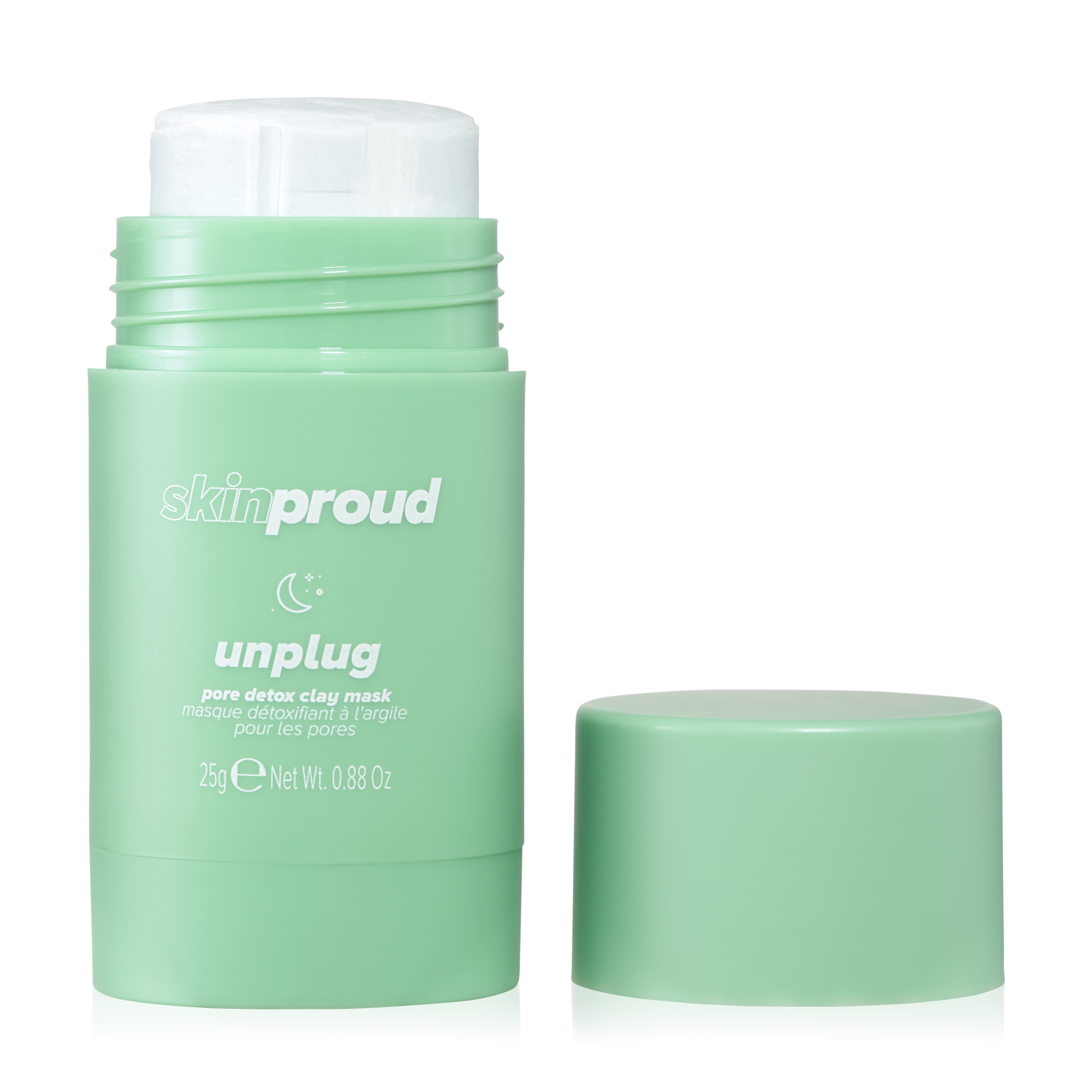 Skin Proud Unplug Pore Detox Clay AHA Mask, 1.23 oz