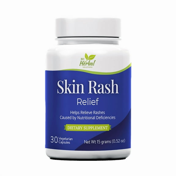 Skin Rash Comfort Natural Herbal Supplement for Itch Relief