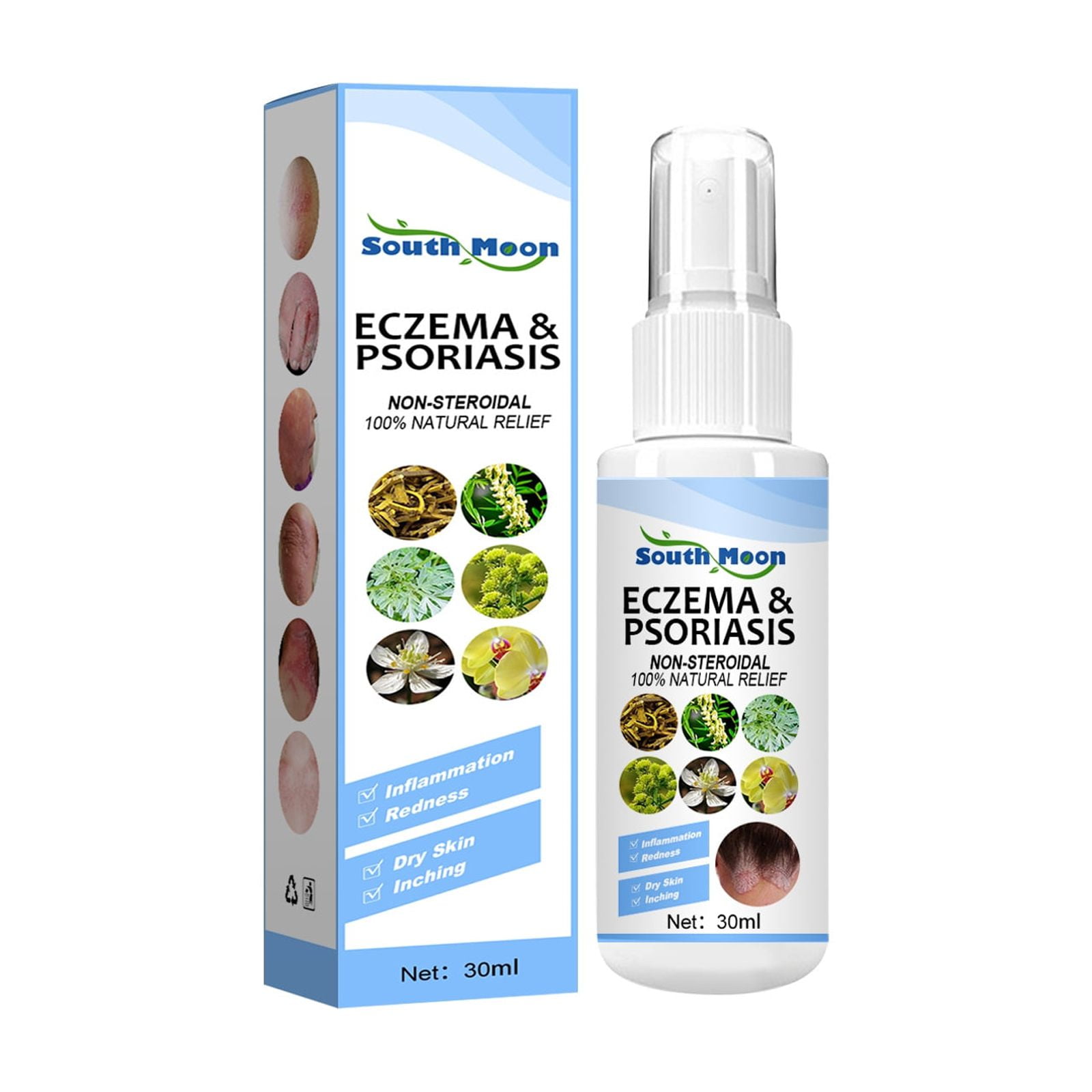 Skin Repair Spray Psoriasis Dermatitis Spray Eczema Spray For Smelly Feet and Eczema