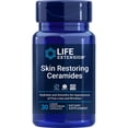 thumbnail image 1 of Life Extension Skin Restoring Ceramides – Wheat Oil Extract – Hydrates & Smooths the Appearance of Fine Lines & Wrinkles – Gluten-Free, Non-GMO, 1-Daily, Vegetarian – 30 Liquid Capsules, 1 of 9