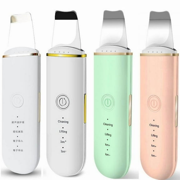 Skin Scrubber Face Spatula Blackhead Remover Pore Cleaner Face Beauty Lifting Tool Comedones Extractor With 4 Modes For Deep Cleansing