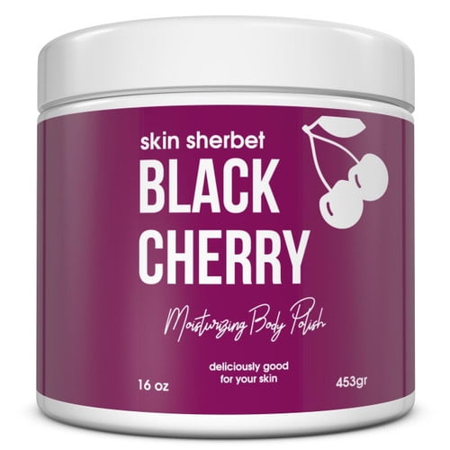 Midwest Sea Salt Company Black Cherry Body Polish Salt Scrub - 16oz