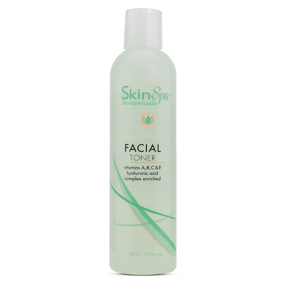 Skin Spa Face Toner, 8 oz - Hydrating Daily Facial Toner for All Skin Types