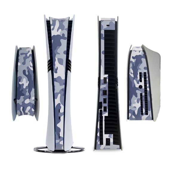 Skin Sticker Decal Cover For PS5 Pro Console, Carbon Fiber Skin Cover Sticker Host Center Decals Game Console Accessories