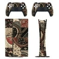 thumbnail image 1 of Skin Sticker for PS5 Slim Standard PS5 Pro Disc Digital Edition Console and Controllers Decals for Playstation 5 (Bandana Paisley,PS5 Pro Disc Edition), 1 of 5
