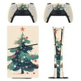thumbnail image 1 of Skin Sticker for PS5 Slim Standard PS5 Pro Disc Digital Edition Console and Controllers Decals for Playstation 5 (Christmas Tree Light,PS5 Pro Disc Edition), 1 of 5