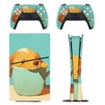 thumbnail image 1 of Skin Sticker for PS5 Slim Standard PS5 Pro Disc Digital Edition Console and Controllers Decals for Playstation 5 (Cute Doggie Teacup ,PS5 Pro Standard), 1 of 5
