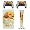 thumbnail image 1 of Skin Sticker for PS5 Slim Standard PS5 Pro Disc Digital Edition Console and Controllers Decals for Playstation 5 (Cute Doggie Teacup ,PS5 Pro Standard), 1 of 5