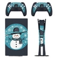 thumbnail image 1 of Skin Sticker for PS5 Slim Standard PS5 Pro Disc Digital Edition Console and Controllers Decals for Playstation 5 (Ginger Snowman Crystal Ball ,PS5 Pro Standard), 1 of 5