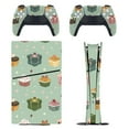 thumbnail image 1 of Skin Sticker for PS5 Slim Standard PS5 Pro Disc Digital Edition Console and Controllers Decals for Playstation 5 (Snow Cake Gift Christmas,PS5 Slim Disc Edition), 1 of 5