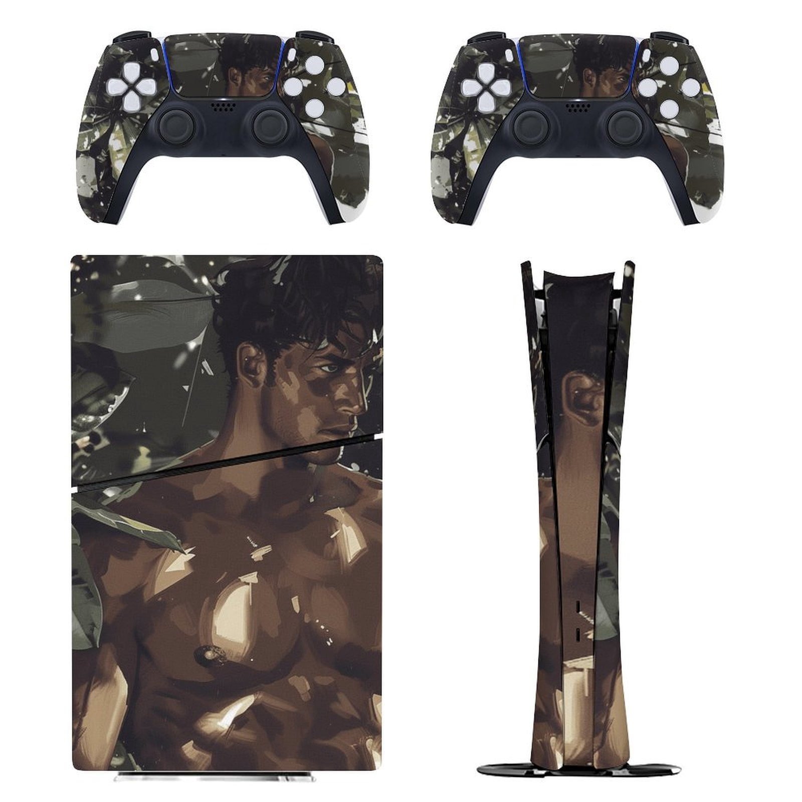 Skin Sticker for PS5 Slim Standard PS5 Pro Disc Digital Edition Console ...