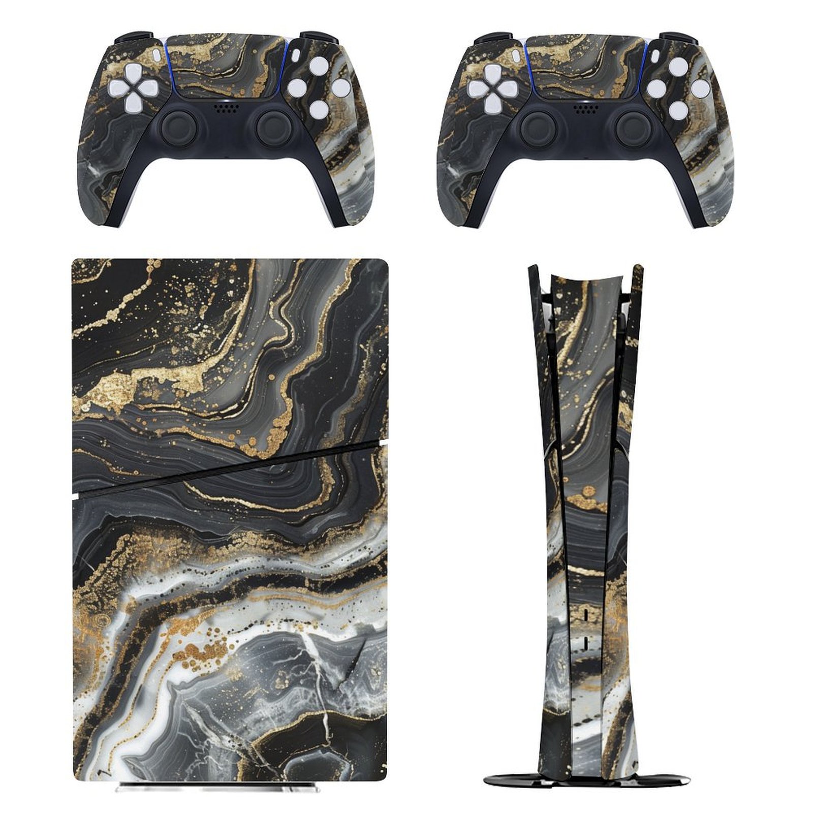 Skin Sticker for PS5 Slim Standard PS5 Pro Disc Digital Edition Console ...