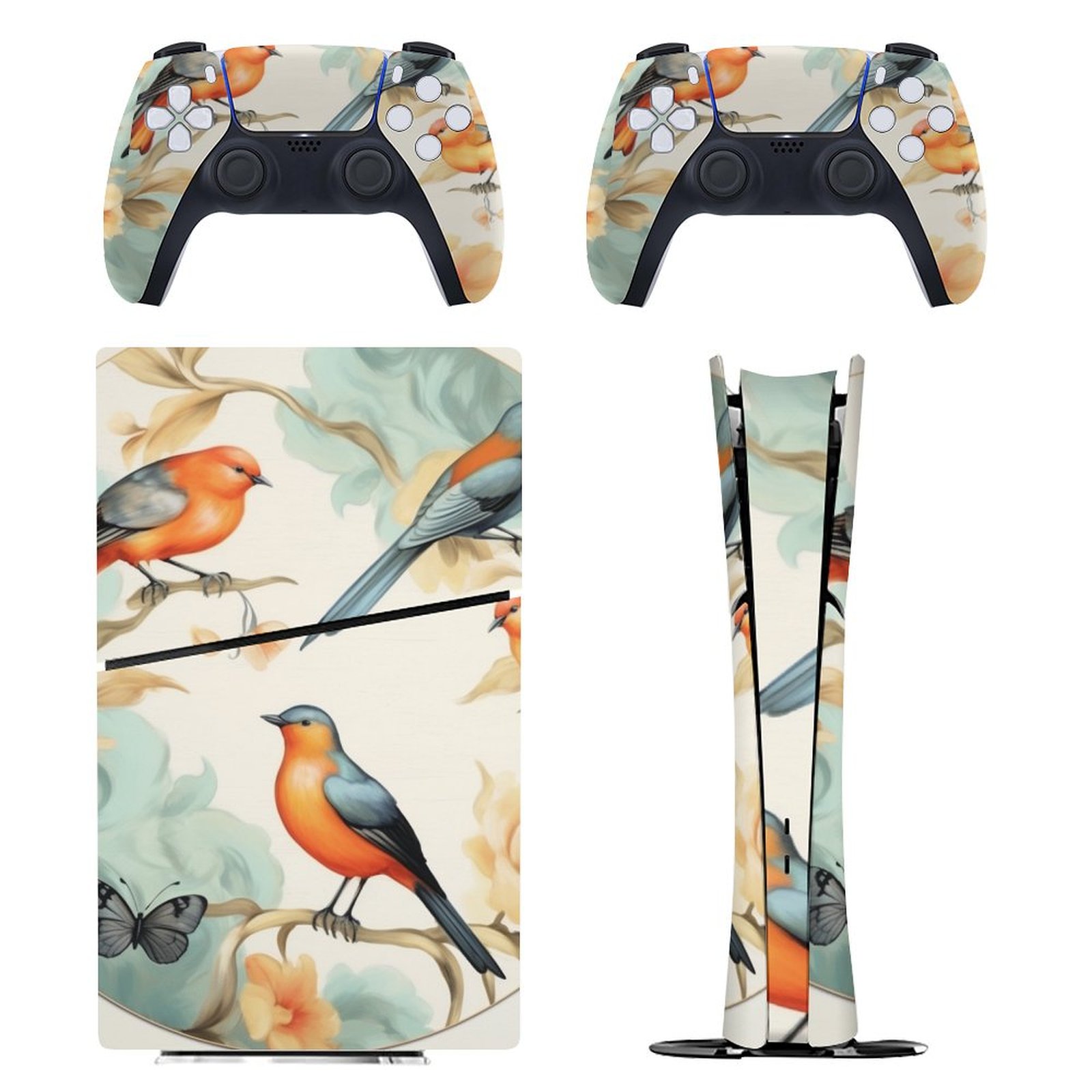 Skin Sticker for PS5 Slim Standard PS5 Pro Disc Digital Edition Console ...