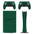 thumbnail image 1 of Skin Sticker for PS5 Slim / Pro / Standard Disc / Digital Edition Console and Controllers Decals for PlayStation 5 British Racing Green, 1 of 5