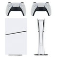 thumbnail image 1 of Skin Sticker for PS5 Slim / Pro / Standard Disc / Digital Edition Console and Controllers Decals for PlayStation 5 Ghost White, 1 of 5