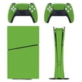 thumbnail image 1 of Skin Sticker for PS5 Slim / Pro / Standard Disc / Digital Edition Console and Controllers Decals for PlayStation 5 Green RYB, 1 of 5