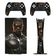 thumbnail image 1 of Skin Sticker for PS5 Slim Standard Disc Digital Edition Console and Controllers Decals for Playstation 5 (Black Muscle,PS5 Digital Edition), 1 of 5