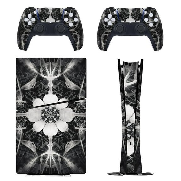 Skin Sticker for PS5 Slim Standard Disc Digital Edition Console and Controllers Decals for Playstation 5 (Bohemia,PS5 Slim)