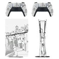 thumbnail image 1 of Skin Sticker for PS5 Slim Standard Disc Digital Edition Console and Controllers Decals for Playstation 5 (Italian Landscape,PS5 Digital Edition), 1 of 5