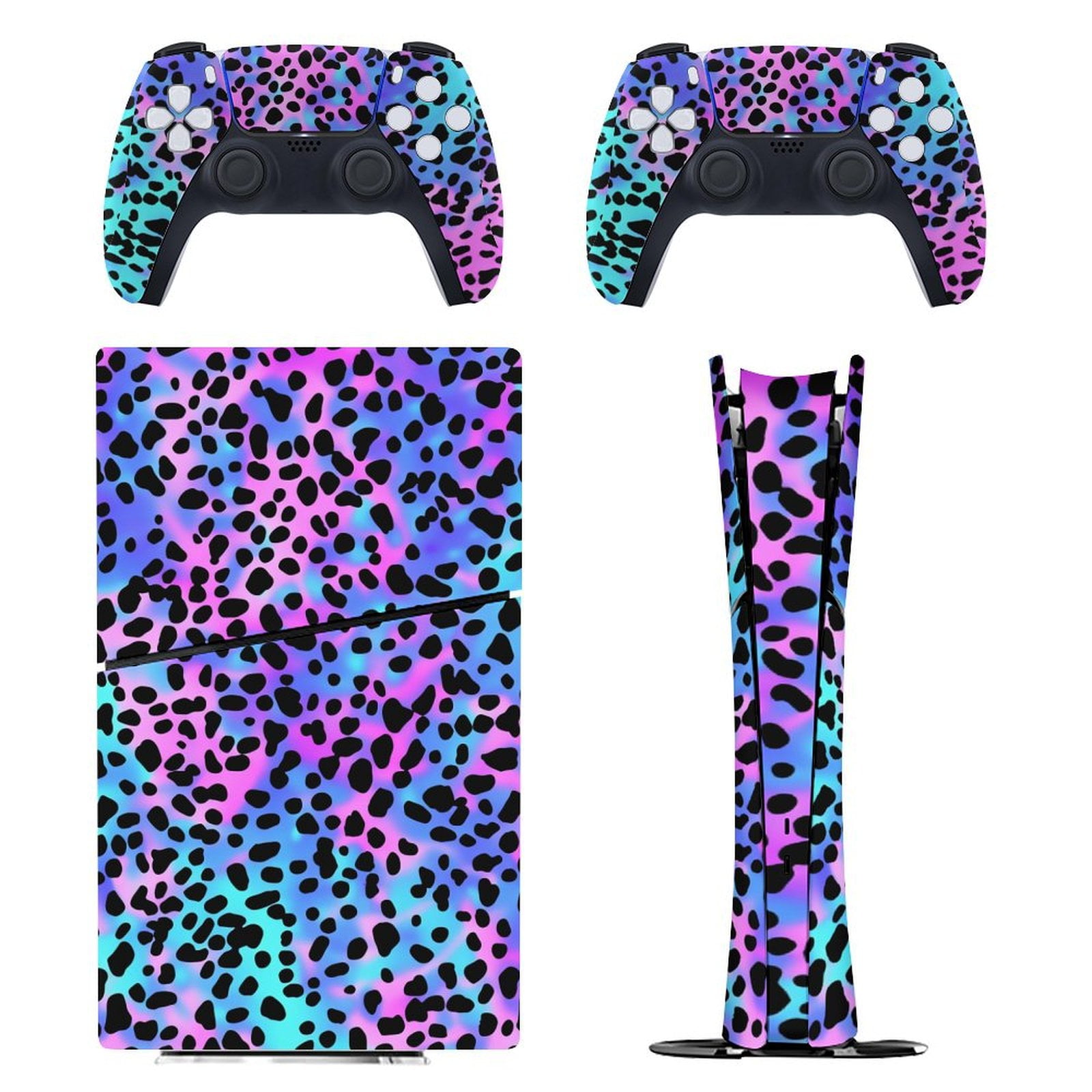 Leopard Print Wii Remote Skin - Protective Decal Sticker For Nintendo Controller