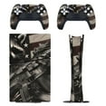 thumbnail image 1 of Skin Sticker for PS5 Slim Standard Disc Digital Edition Console and Controllers Decals for Playstation 5 (Racoon,PS5 Slim), 1 of 5