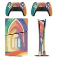 Skin Sticker for PS5 Slim Standard Disc Digital Edition Console and
