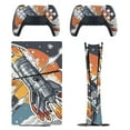 thumbnail image 1 of Skin Sticker for PS5 Slim Standard PS5 Pro Disc Digital Edition Console and Controllers Decals for Playstation 5 (Rocket,PS5 Pro Disc Edition), 1 of 5