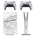 thumbnail image 1 of Skin Sticker for PS5 Slim Standard PS5 Pro Disc Digital Edition Console and Controllers Decals for Playstation 5 (Town Greek ,PS5 Pro Standard), 1 of 5