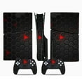 thumbnail image 1 of Skin Sticker for ps5 Slim Console Disc Edition, Console Controllers Full Body Vinyl Skin Decal Cover Stickers Protective Wrap Cover, 1 of 8