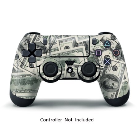 Skin Stickers for Playstation 4 Controller DualShock - Protectors Controller Decal - Big Ballin, Dark