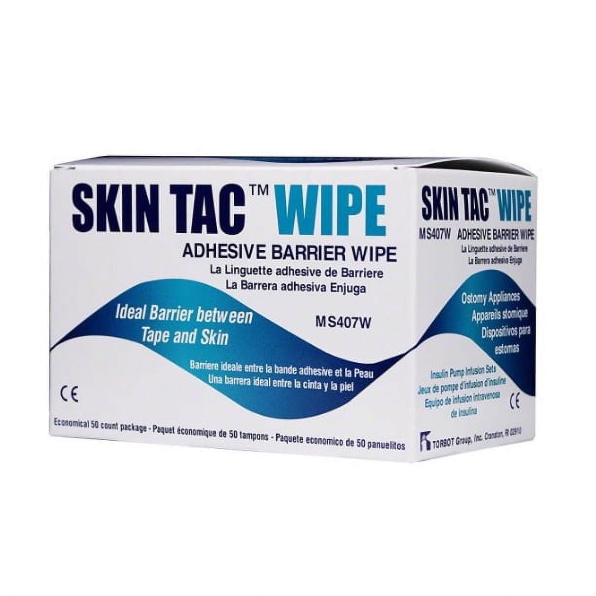 Skin Tac Adhesive Wipes - The Breast Form Store