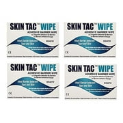 Skin-Tac Adhesive Barrier Wipes 50 Count 4 Pack