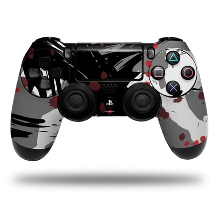 Skin Wrap for Sony PS4 Dualshock Controller Abstract 02 Red (CONTROLLER NOT INCLUDED)